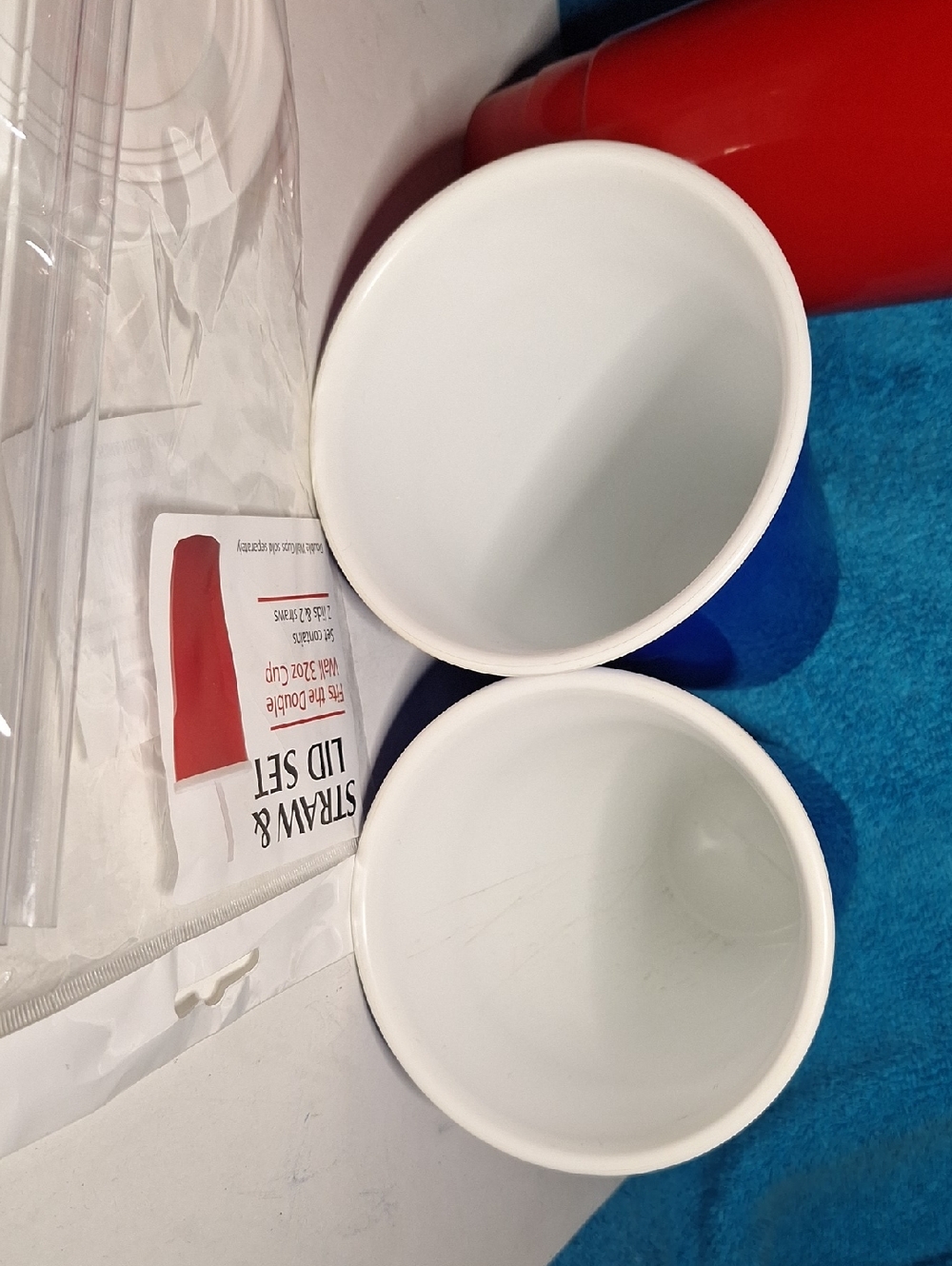4 Reusable Party Cups, Venti Size Solo Cups, Insulated Party Cups, Large Cup - Picture 8 of 9